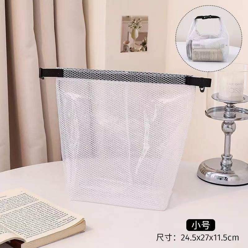 Waterproof storage bag [White, Small Size]
