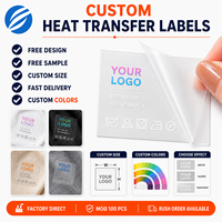Étiquettes thermocollantes écologiques, impression par transfert thermique, film DTF réfléchissant pour vêtements, chaussures, sacs, design personnalisé