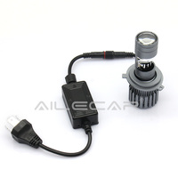 Phare de voiture Y25 42W Bi-LED H4 Mini avec température de couleur 6500K, état neuf, source de puce pour feux de croisement pour modèles de voitures
