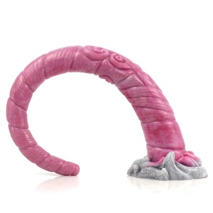 FAAK 46*5cm Long <span class=keywords><strong>Butt</strong></span> <span class=keywords><strong>Plug</strong></span> Unicorn Fantasy Dildo Soft Silicon Anal <span class=keywords><strong>Plug</strong></span> Sex Products With Suction Cup for Men and Women - Product Image 5
