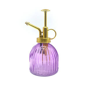 Pulverizador de cabeza de cobre para plantas, botella pulverizadora de vidrio con cierre acanalado, Color dorado, todos los rayos Uv, 33mm - Product Image 1