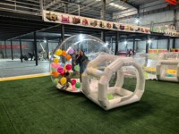 Dôme à bulles gonflable et location de photomaton - Matériel PVC pour les zones enfants des complexes hôteliers et les événements dans les parcs urbains