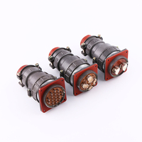 Conectores de Latón Serie P con Carcasa de Aluminio 10-200A 1500V Conector MIL Ruso