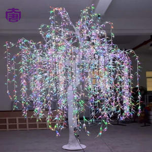 Lámpara LED Avanzada con Forma de Árbol de Sauce, Decoración Elegante para Parques con Ramas Caídas, para Decoración de Exteriores y Villas, en Venta - Product Image 4