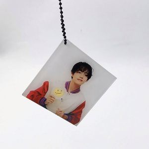 1pc <b>Personalized</b> Keychain Factory Made Custom Design Cute Kpop Idol Plastic Acrylic <b>Keychains</b> Charms - Product Image 4