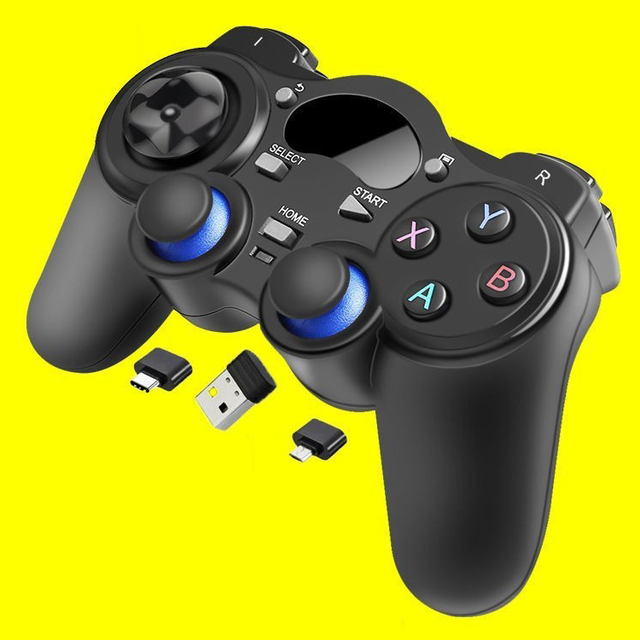 2.4G BT PC Joystick Type C Remote Wireless ABS Control Mando Android Tablet Gamepad Mobile Phone Game Controller