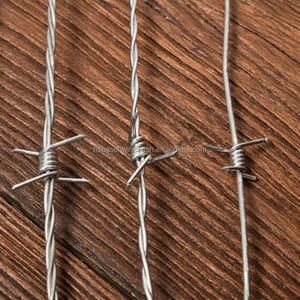 <span class=keywords><strong>Fil</strong></span> <span class=keywords><strong>barbelé</strong></span> galvanisé pour clôture <span class=keywords><strong>de</strong></span> bétail, clôture <span class=keywords><strong>de</strong></span> jardin et protection des limites - Product Image 2