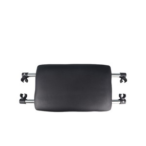 Coussin de siège de poussette Joy Point en cuir PU noir, ajustement universel pour accessoires de poussette bébé - Product Image 1