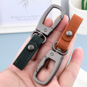 Custom Leather Keychain Key Holder Car Keys Fashion Handbag Accessory Bag Pendant Charms Promotional Keychains Gifts - Product Image 3