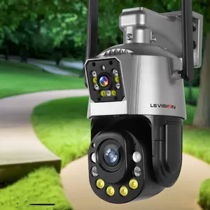 LS VISION 6 MP WLAN 36 X Zoom kabellose CCTV Kamera 500 Meter Outdoor-Projekt PTZ Doppel-Linse Nachtsicht Indoor-Anwendung Mikrofon