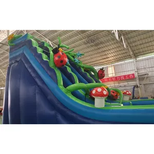 PVC scivolo gonfiabile foresta rimbalzo castello casa Combo per i bambini