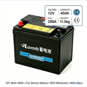 Batería de Arranque para Automóvil OEM 12V 36Ah 40Ah Sellada AGM de <span class=keywords><strong>Plomo</strong></span>-Ácido, Libre de Mantenimiento, <span class=keywords><strong>Precio</strong></span> de Fábrica al por Mayor para Herramientas Eléctricas Automotrices - Product Image 1