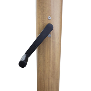 Sombrilla Plegable Cuadrada de 3 Metros, Impermeable, Anti-UV, con Manivela de Aluminio, Elevación en <span class=keywords><strong>Cantilever</strong></span>, Deslizamiento Continuo, para Uso Comercial en Hoteles y Exteriores - Product Image 5