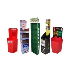 Các tông hạt giống gói kệ trưng bày phong cách sàn hiển thị đứng cho kệ sử dụng sinh thái tái chế mô-đun hiển thị - Product Image 6