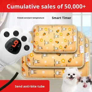 Waterdicht Huisdier Elektrische Deken Verwarmingskussen Voor Katten En Honden Doek Materiaal Klein Formaat Elektrische Deken Huisdier Benodigdheden - Product Image 5