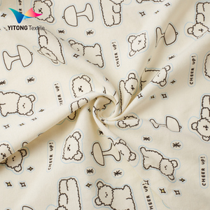 Vải <span class=keywords><strong>cotton</strong></span> jersey dệt kim in kỹ thuật số tùy chỉnh 160gsm, vải <span class=keywords><strong>cotton</strong></span> mềm mại cho bé, vải 100% <span class=keywords><strong>cotton</strong></span> cho quần áo trẻ em - Product Image 4