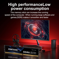 Spot Kimtank PC Computer Gamer 4800MHZ 5200MHZ 5600MHZ 6000MHZ 8GB 16GB 32GB Gaming Memory Card DDR5 Memory ram
