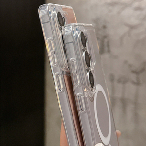 เคสโทรศัพท์มือถือแม่เหล็กสุดหรูสำหรับ Samsung S26 S25 S24 S23 S22 Ultra A17 A16 A55 A56 A07 A06 A37 A57 พร้อมสายคล้อง - Product Image 3