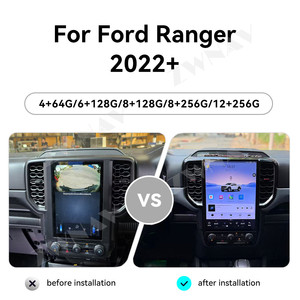 ZWNAV - Sistema de Navegación GPS para Automóvil de 12.1 Pulgadas, 4G, Android, para Ford Ranger <span class=keywords><strong>2022</strong></span>, Radio, Estéreo, Carplay - Product Image 4