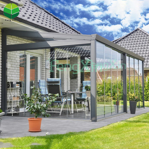 Toldo Retráctil de Gran Tamaño con Techo de Cristal y Ventanas, Precio de Fábrica - Product Image 6
