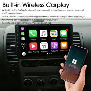 Reproductor Multimedia de Video con Android 13, 8GB de RAM y 128GB de ROM para Nissan Navara D40 2004-2010, Navegación GPS, Radio de Auto 2DIN con Pantalla Táctil - Product Image 4