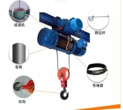 Cabrestante eléctrico de cuerda de alambre personalizado, 3 toneladas, 6 m, precio al por mayor de fábrica - Product Image 2
