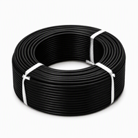 Fil chauffant en cuivre massif isolé XLPE, ignifuge, 450V/250V/300V IP65 pour usage en bâtiment, disponible en tailles 12/10/6/4/8 AWG