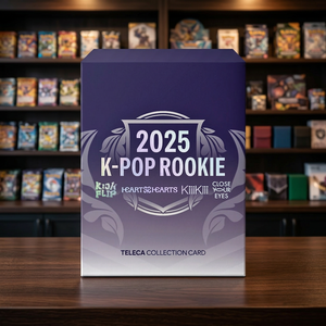 TELECA T2025 K-POP Rookie Telecard Collection Box Full Color Trading Card Set Model T-RO-101 pour la collection en gros - Product Image 4