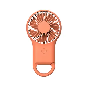 Portable USB Rechargeable Outdoor Lazy Hanging Fan Summer Products Portable Pocket fan with hook Hands-free Mini fan