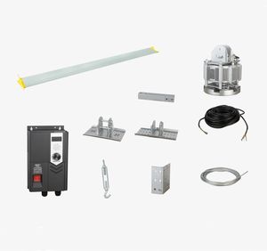 Hvls พัดลมติดเพดานมีช่องระบายอากาศ10ฟุตใช้ในอุตสาหกรรม - Product Image 2