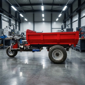 Minivolquete Eléctrico para Construcción, Agricultura y Jardinería, Triciclo Eléctrico, <span class=keywords><strong>Carro</strong></span> de Carga, Transportador - Product Image 1