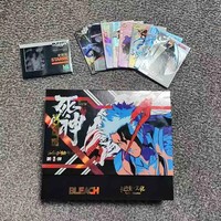 Vente en gros de cartes à collectionner de jeu TCG Bleach, anime japonais, Dieu de la mort Kurosaki Ichigo, cartes rares, boîte de boosters, jouets de jeu de table