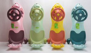Voiture à bascule électrique jaune pour bébé, vélo pour tout-petit, combinaison durable en plastique et métal - Product Image 4