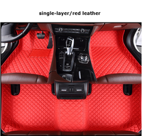 Tapis de sol de voiture 5D en cuir double couche, ensemble complet pour Camry 2018 2019 2020, ajustement personnalisé premium pour Toyota 2018-2020