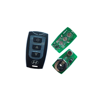Télécommande universelle pour porte de garage Aiba AB061 433,92 MHz, code d'apprentissage 1527, piles CR2016*2, fonction automatique, portée 50-100 m