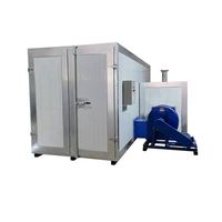 Four de cuisson à poudre de gaz COLO-5219 de 5 mètres pour le revêtement métallique