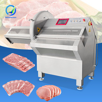 Machine à trancher électrique industrielle OCEAN pour fromage, viande cuite, ventre de porc congelé, bœuf