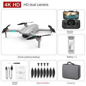 Dron Plegable N300 PRO Mini con GPS, Sin Escobillas, Fotografía Aérea 4K HD, Quadcopter para Principiantes, Plástico, Tiempo de Vuelo de 21-30 Minutos - Product Image 3