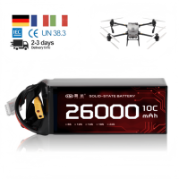 Batterie au lithium solide 6S 26Ah 26000mAh en gros - Certifiée CE / Plus de 1000 cycles - Service OEM/ODM pour les fabricants de drones
