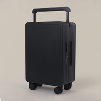 Maleta de Viaje Minimalista y Resistente con Carcasa Rígida de PC, Asa de Aluminio, Candado TSA, Equipaje de Mano para Negocios