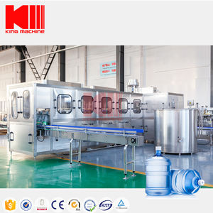 King Machine Remplisseuse 3 <span class=keywords><strong>en</strong></span> 1 de bouteilles d'eau potable à haut niveau de sécurité 20 <span class=keywords><strong>litres</strong></span> 500 BPH pour petites industries - Product Image 1