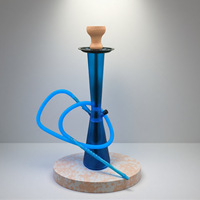 Chicha portable noire à taille fine en acrylique, vendue directement par l'usine, ensemble complet et économique