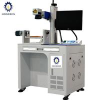 Mesin Penanda Laser Serat Sistem Visi Fokus Otomatis dengan Penentuan Posisi Visual CCD Harga Kompetitif