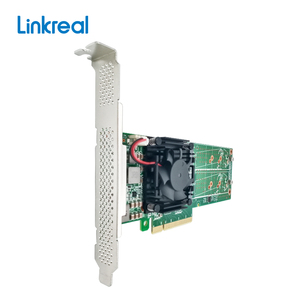 LRNV9547LP-4I (2280) <span class=keywords><strong>PCI</strong></span> <span class=keywords><strong>Express</strong></span> x 8 để Quad cổng 4 x <span class=keywords><strong>M</strong></span>.<span class=keywords><strong>2</strong></span> NVMe SSD chuyển đổi Bộ chuyển đổi - Product Image 3