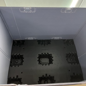 Özel 1200X1000 HDPE Gaylord Palet Katlanabilir Katlanabilir Plastik Toplu Plastik İç İçe Geçen Ekolojik Dayanıklı Katlanır Konteyner - Product Image 4