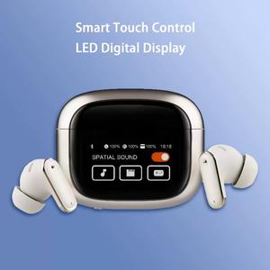 LCD Color Smart Touch Screen LED In-Ear Mini auriculares inalámbricos IPX 5 TWS <span class=keywords><strong>Audifons</strong></span> ANC + ENC Auriculares con cancelación de ruido - Product Image 4
