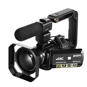 Ac3 ir light 4k câmera de gravação de vídeo profissional, câmera digital para youtuber