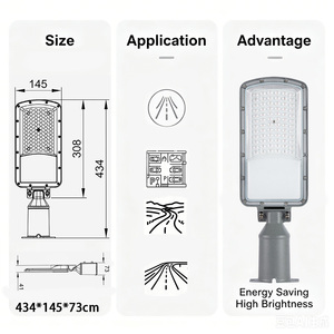 Modules d'éclairage LED de rue en aluminium étanches IP65 à haut lumen, garantie 3 ans, alimentation CA compatible Alexa FL-LD-CL5 F - Product Image 4