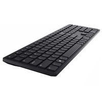 Clavier sans fil pleine taille KB500 2,4 GHz - Nouveau clavier de bureau USB en plastique avec touches multimédias