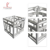 Expositions de scène en aluminium sur mesure Mariages Festivals de musique Fermoirs pour DJ Supports à vis bidirectionnelles en aluminium de différentes tailles